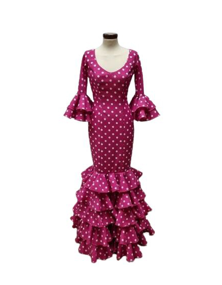 Talla 36. Vestido de Flamenca. Mod. Carmela